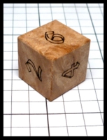 Dice : Dice - 6D - Artisan Maple - KC Gift Feb 2016